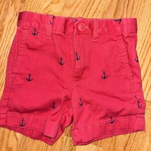 Crewcuts anchor print shorts